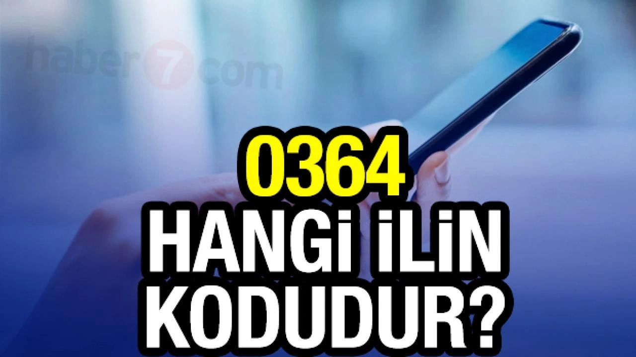 0364 hangi ilin alan kodu? 364 telefon kodu nerenin?