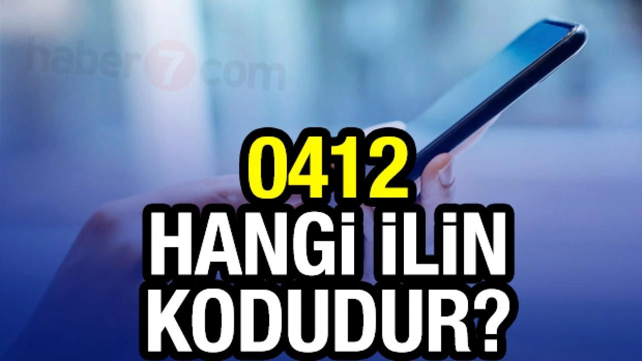 0412 hangi ilin alan kodu? 412 telefon kodu nerenin?