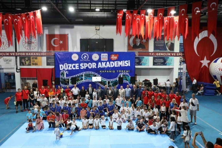 10 bin çocuk yaz boyu spor yaptı
