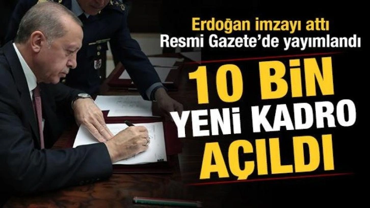 10 bin yeni polis kadrosu Resmi Gazete'de yayımlandı! Geceyarısı müjdesi