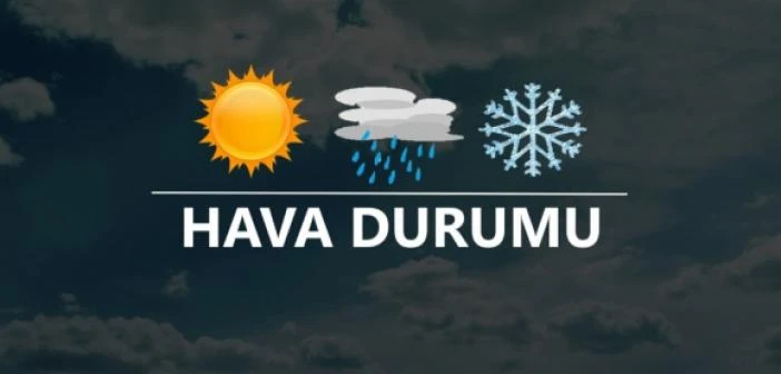 11 Aralık Pazar Günü Gaziantep  Hava Durumu: