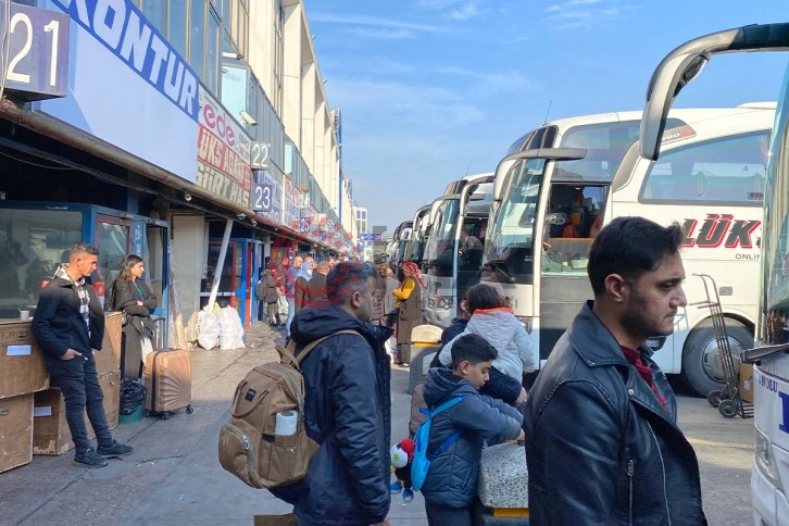 15 Temmuz Demokrasi Otogarı’nda yılbaşı yoğunluğu