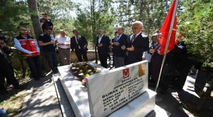 15 Temmuz Demokrasi ve Birlik Günü’nde şehitler anıldı