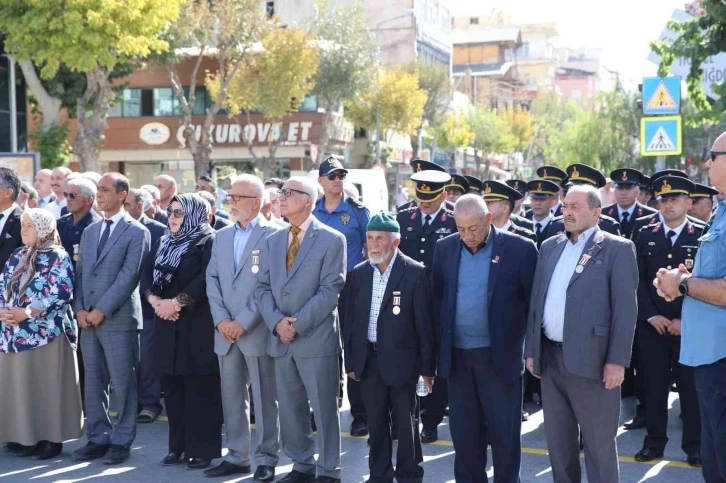 19 Eylül Gaziler Günü törenle kutlandı
