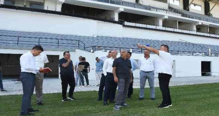 19 Mayıs Stadyumu’nda çalışmalar tüm hızıyla sürüyor