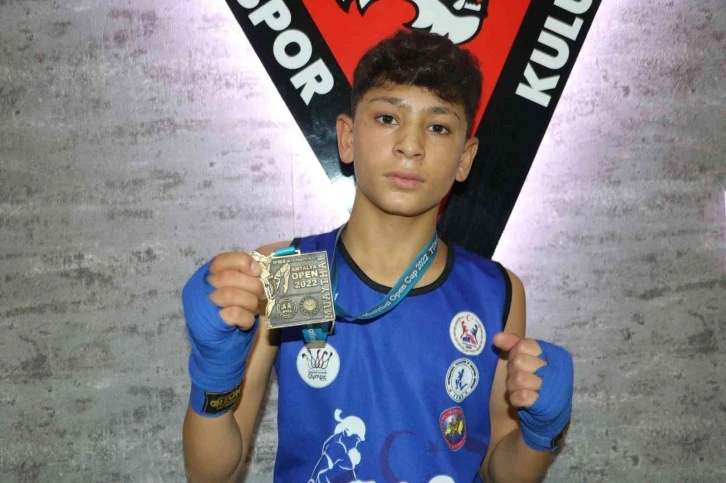 2 yılda şampiyon oldu, 12 yaşında Avrupa’da Türkiye’yi temsil edecek
