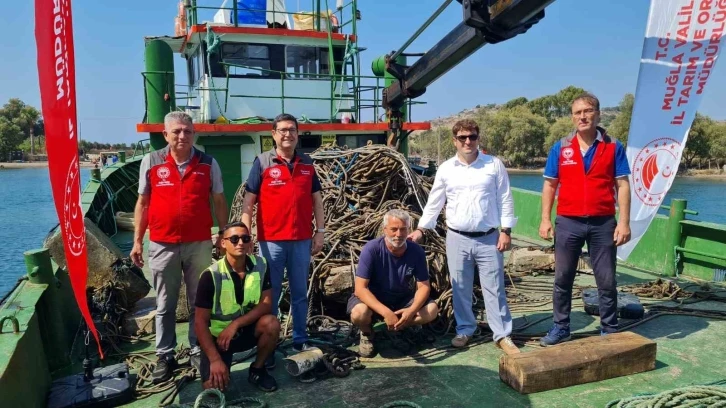 20 ton tonoz ve halat çıkarıldı
