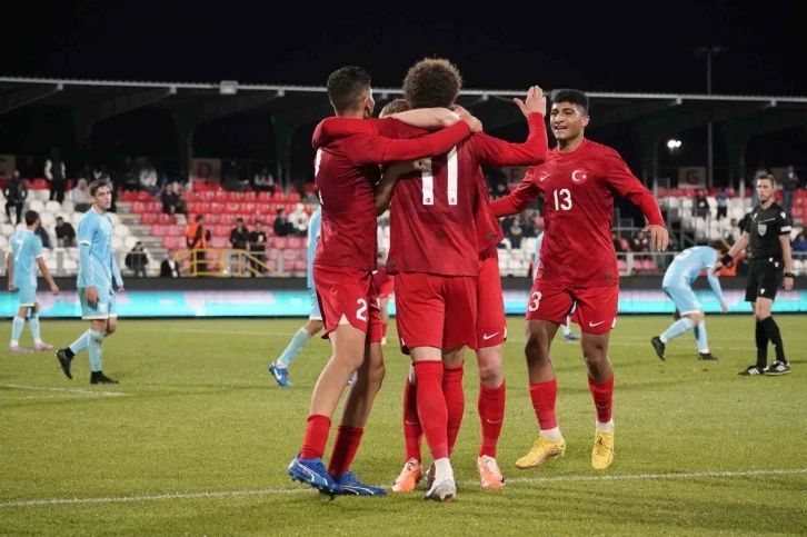 2025 UEFA Avrupa U21 Şampiyonası Elemeleri: Türkiye: 5 - San Marino: 0
