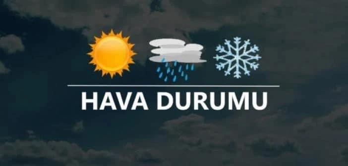 22 Aralık 2022 Perşembe günü parçalı bulutlu, sıcaklık 12