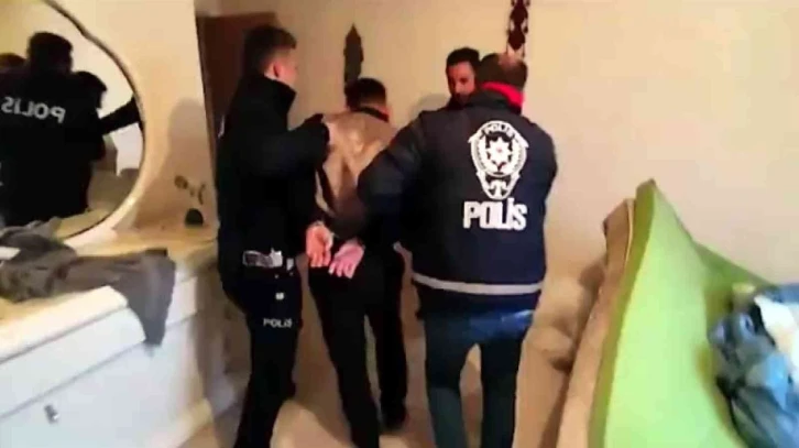 23 adrese eş zamanlı hırsızlık operasyonu: 17 gözaltı
