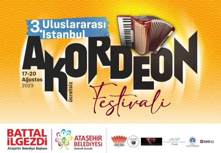 3. Uluslararası İstanbul Akordeon Festivali başlıyor
