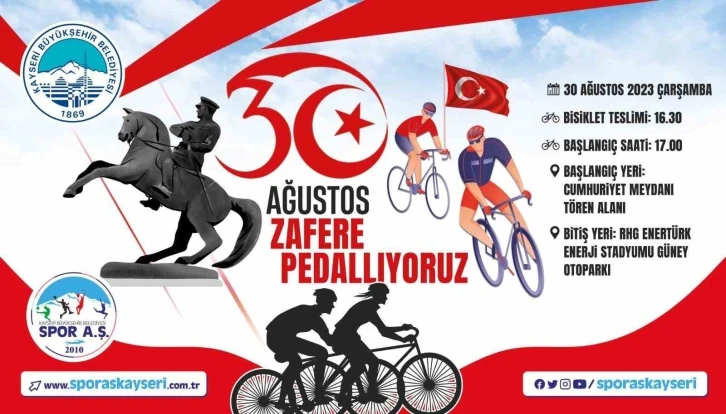 30 Ağustos için ‘Zafere Pedallıyoruz’ etkinliği düzenlenecek
