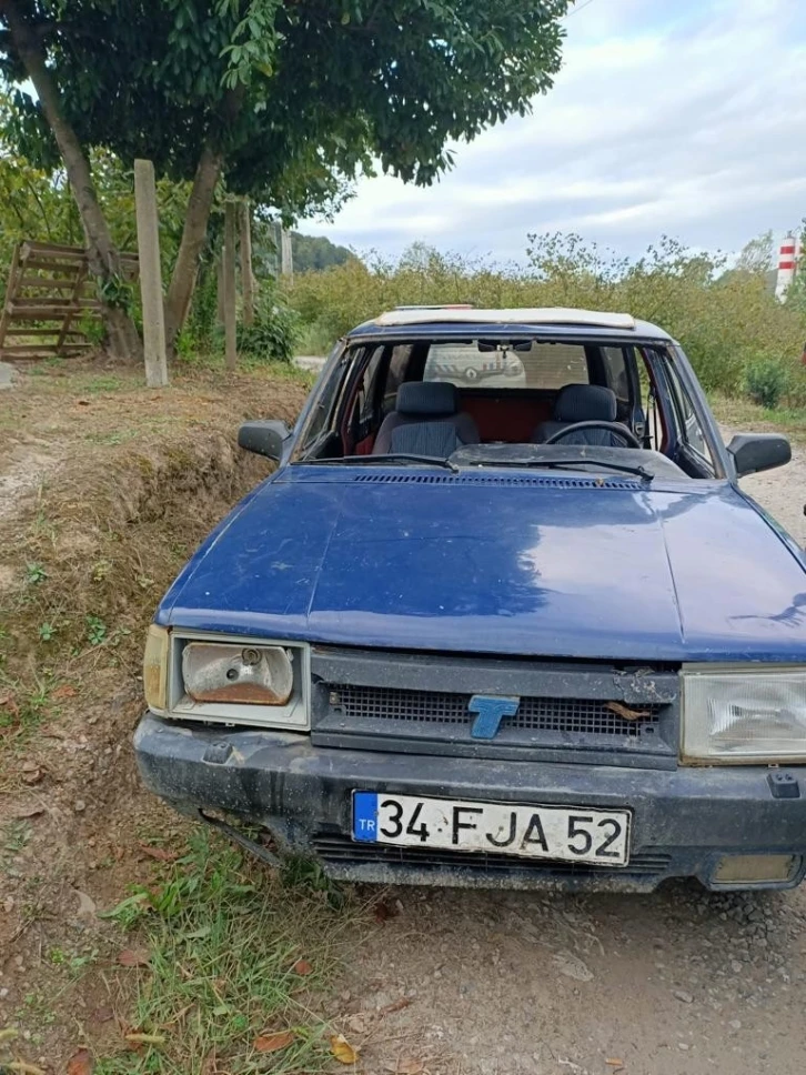 7 yıl hapis cezası vardı, fındık çalarken jandarmaya yakalandı
