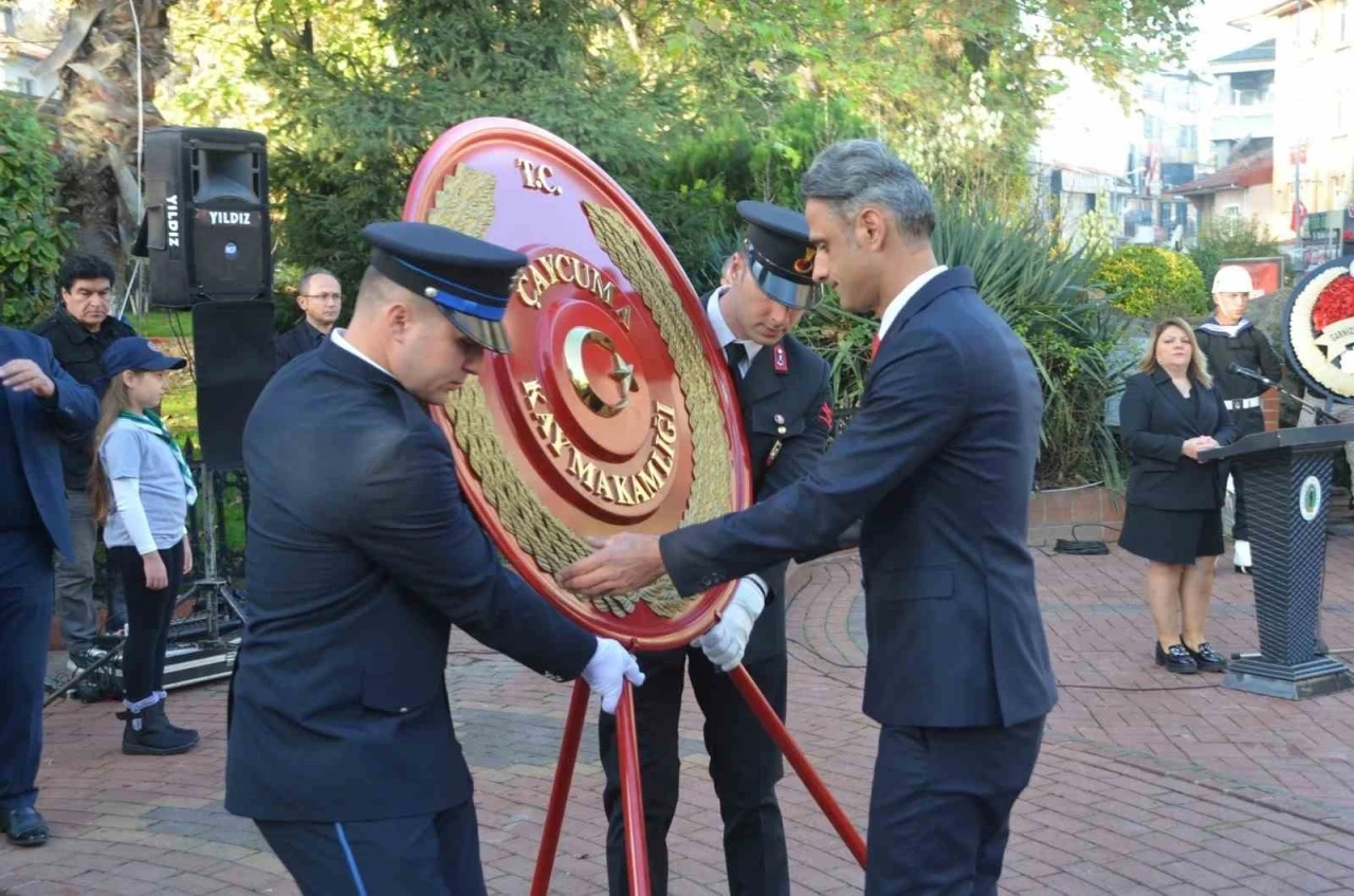 86. yılda Gazi Mustafa Kemal Atatürk Çaycuma’da anıldı
