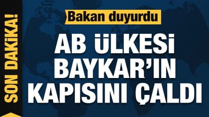 AB ülkesi Baykar'ın kapısını çaldı: Biz de SİHA istiyoruz