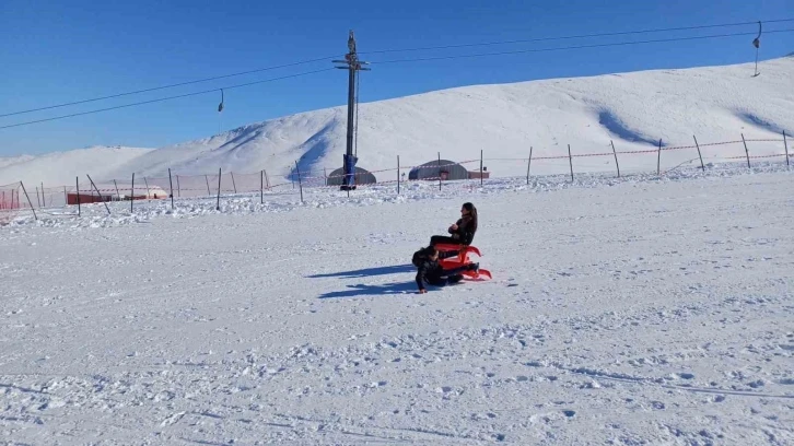 Abalı Kayak Merkezi’nde sezon açıldı
