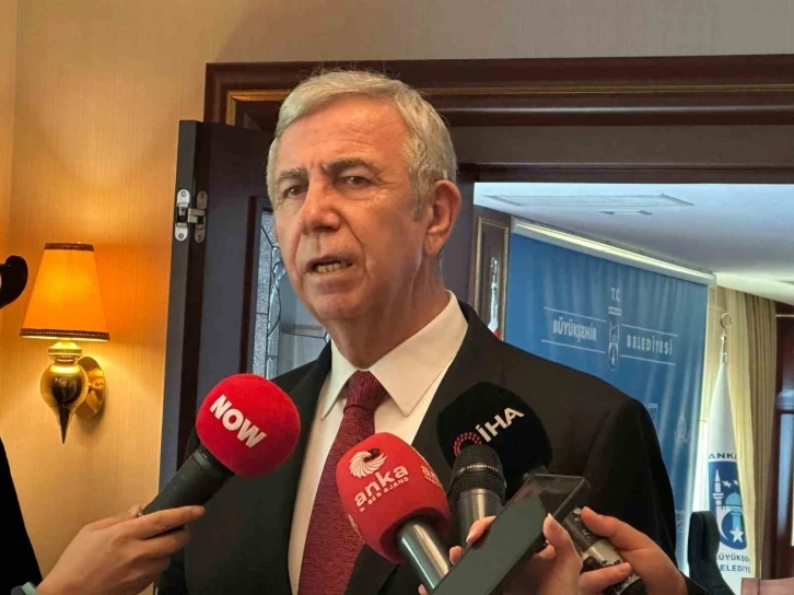 ABB Başkanı Mansur Yavaş: "(Mal varlığını açıklaması) Halkın siyasetçiye olan güvenini başka türlü yeniden tesis etmemiz mümkün değil"
