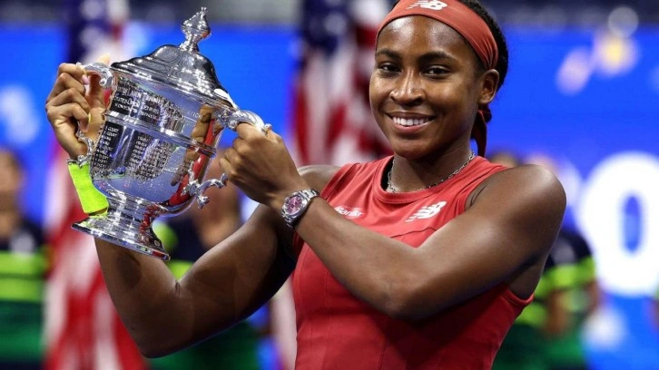 ABD Açık'ta tek kadınlar şampiyonu Coco Gauff oldu