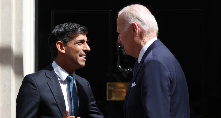 ABD Başkanı Biden, ilk kez 10 Downing Street’te