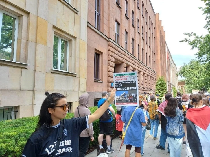 ABD Dışişleri Bakanı Blinken’a Varşova’da "Gazze" protestosu
