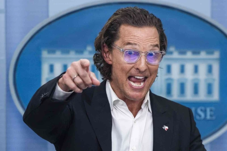 ABD’li oyuncu McConaughey’den Beyaz Saray’da silah kontrolü çağrısı
