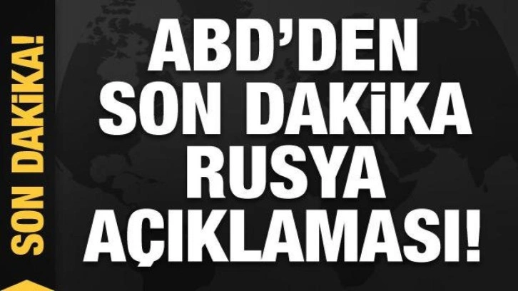 ABD: Rusya'nın yaptığı savaş suçu!