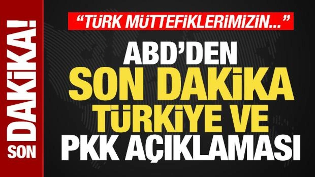 ABD ve Almanya'dan son dakika Türkiye, PKK ve Öcalan açıklaması!