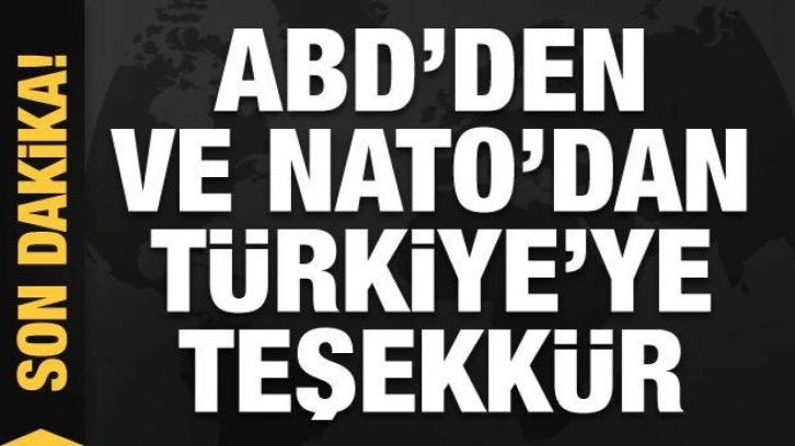 ABD'den ve NATO'dan Bakan Akar'a teşekkür etti