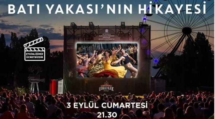 Açık havada sinema keyfi devam ediyor
