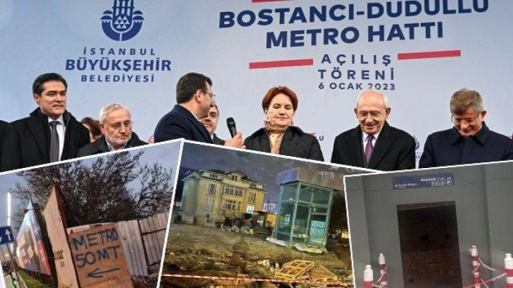 Açılış var hizmet yok... Dudullu-Bostancı metrosu yarım yamalak