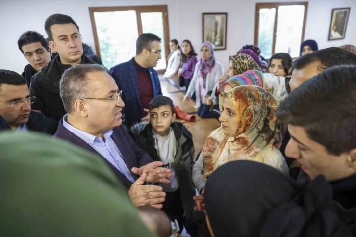 Adalet Bakanı Bozdağ: “Devletimize güvenin, bütün ihtiyaçlarınız giderilecek"
