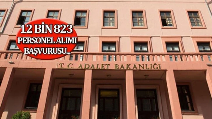 Adalet Bakanlığı personel alımı başvurusu ne zaman 2022? 12 bin 823 personel alımı başvuru şartları neler? İşte, branş dağılımı...