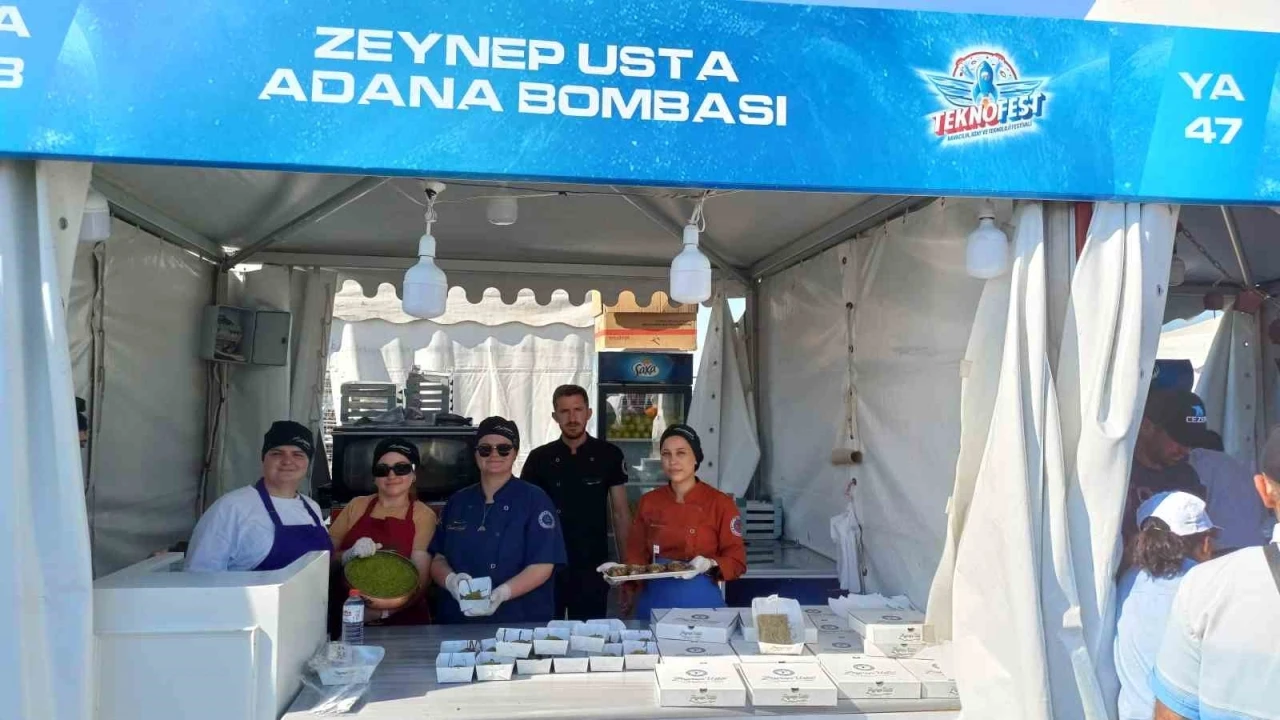 ’Adana Bombası’ TEKNOFEST’e damga vurdu
