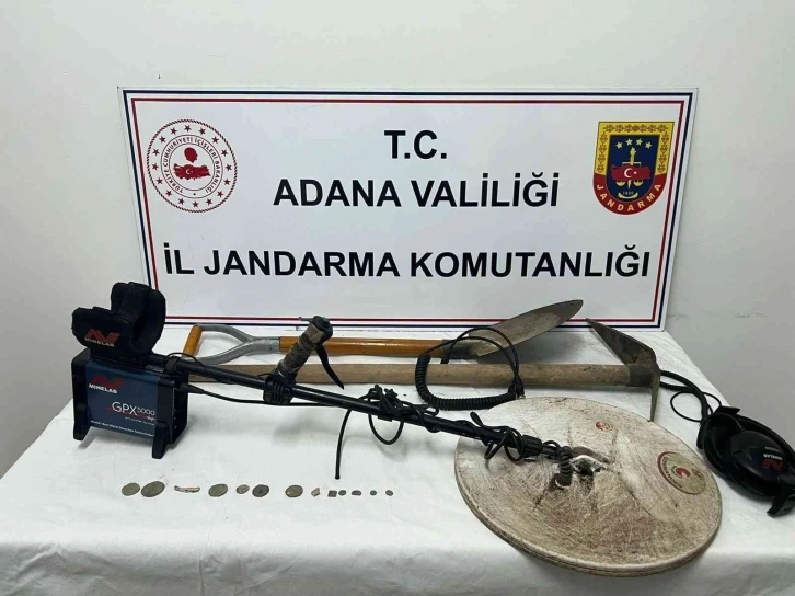 Adana’da kaçak kazı yapan 4 kişi yakalandı
