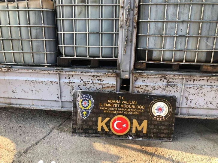 Adana’da kaçakçılık operasyonu
