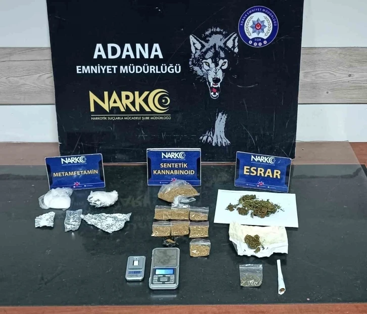 Adana’da narkotik polisi torbacılara göz açtırmıyor
