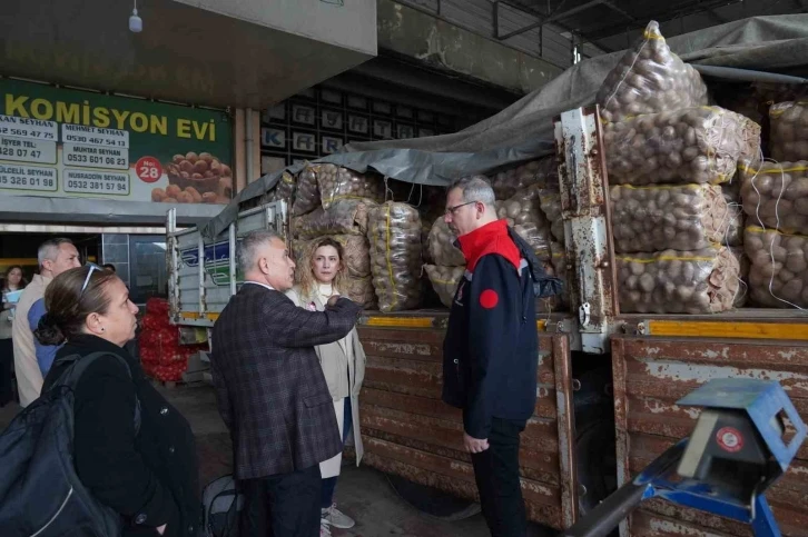 Adana’da patates ve soğana sıkı denetim
