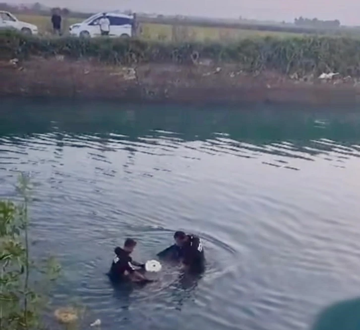 Adana’da serinlemek için sulama kanalına giren çocuk boğuldu
