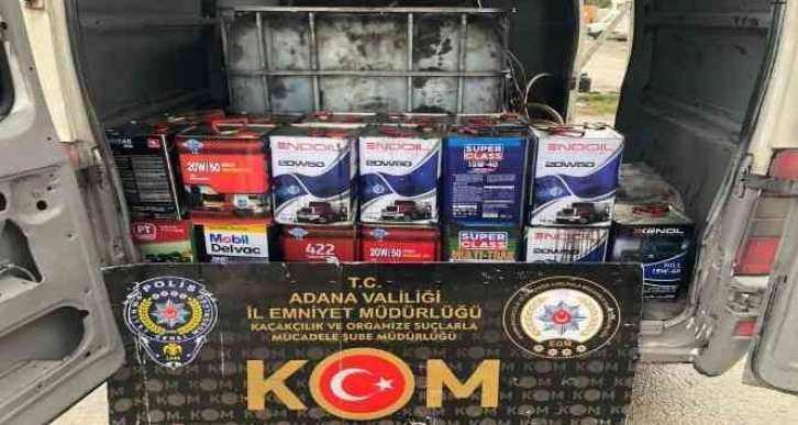 Adana'da 3 bin 700 litre kaçak akaryakıt ele geçirildi