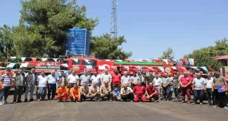 Adana’da orman yangınlarına erken müdahale için su tankeri dağıtıldı