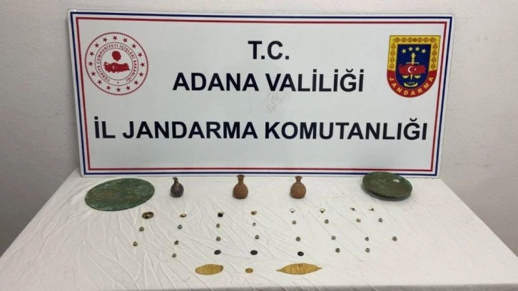 Adana'da tarihi eser operasyonu