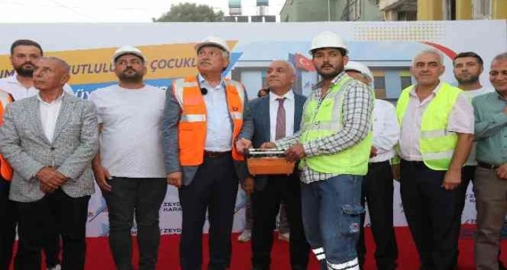 Adana’da yapılacak dört kreşten ikincisinin temeli atıldı