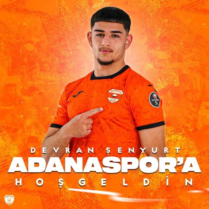 Adanaspor genç oyuncu Devran Şenyurt’u transfer etti
