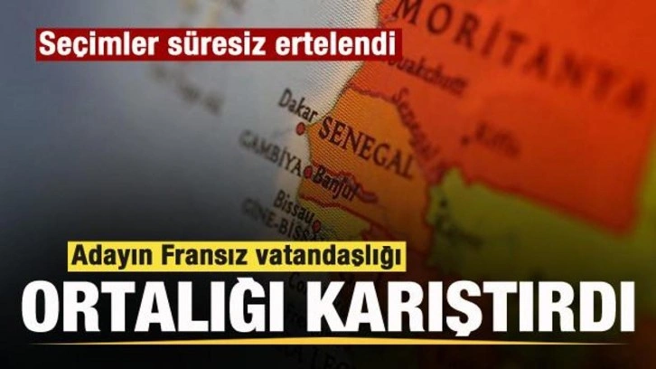 Adayın Fransız vatandaşlığı ortalığı karıştırdı! Seçimler süresiz ertelendi