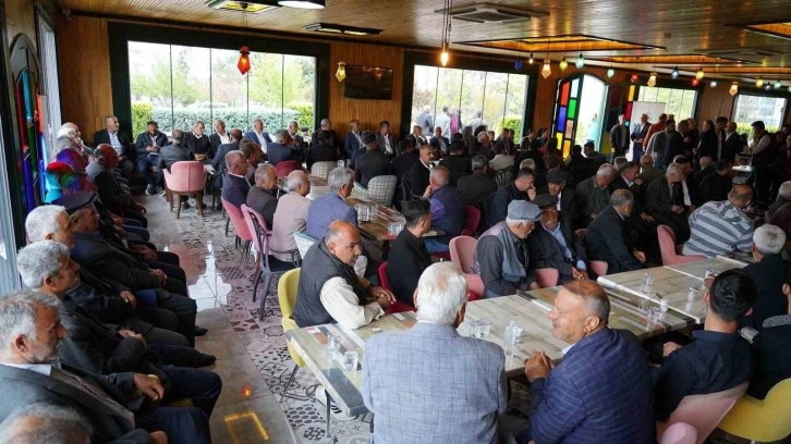 Adıyaman Belediye Başkanı Tutdere, Halkla Buluştu