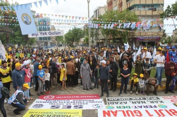 Adıyaman’da 1 Mayıs İşçi Bayramı kutlandı
