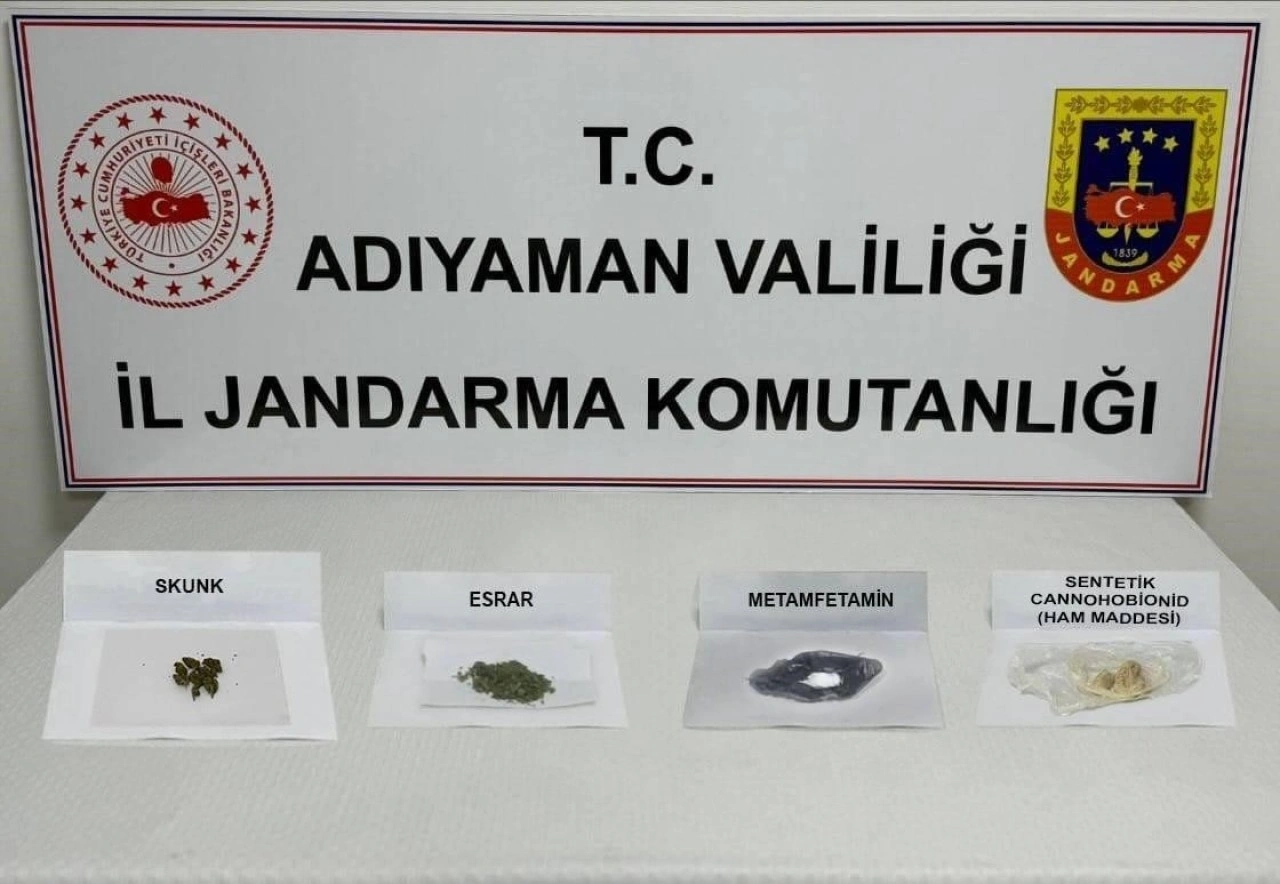 Adıyaman’da, 18 kişiye uyuşturucudan işlem yapıldı