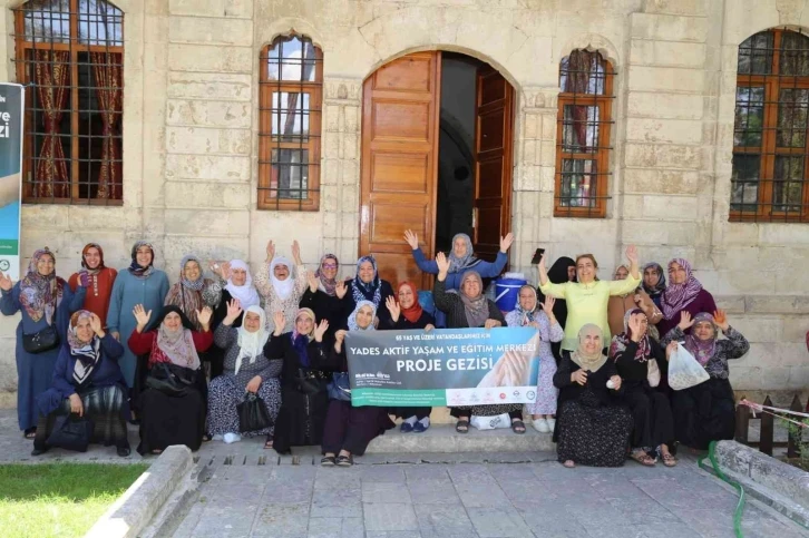 Adıyaman’da 65 yaş üstü kadınlara gezi etkinliği
