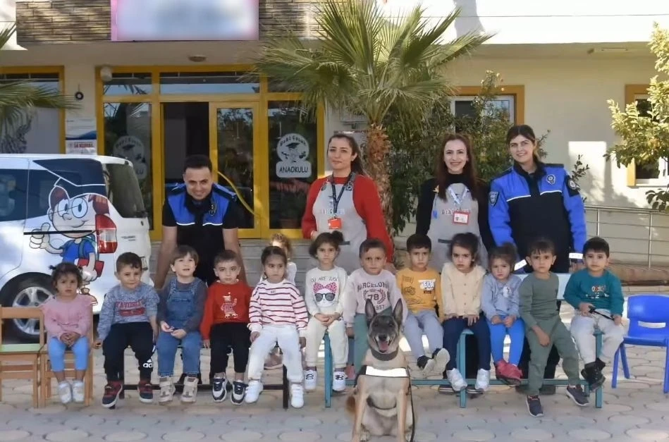 Adıyaman’da minik öğrencilere polislik mesleği tanıtıldı
