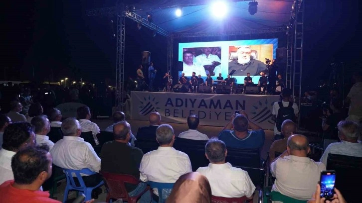 Adıyaman’da sanatçı Kahtalı Mıçe’ye vefa gecesi düzenlendi